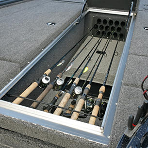 Pro-V Bass Center Rod Storage
