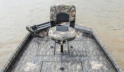 Crestliner 1660 Retriever Jon Deluxe 16 Foot Tiller Jon Boats