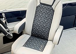 Grand Mariner Helm Chair in French Gray