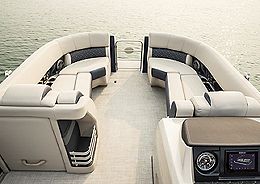 Grand Mariner 230 Bow Seating in French Gray