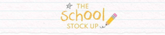 THE SCHOOL STOCK UP