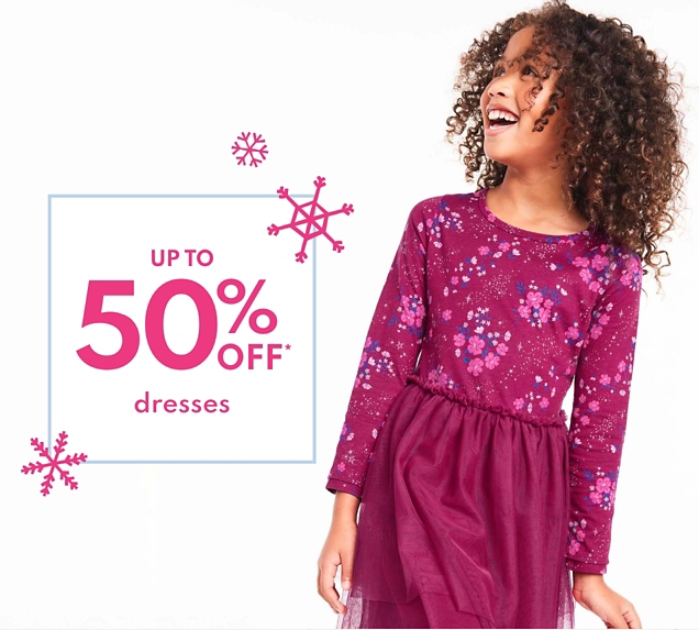 UP TO 50% OFF* dresses