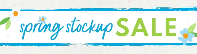 spring stockup SALE