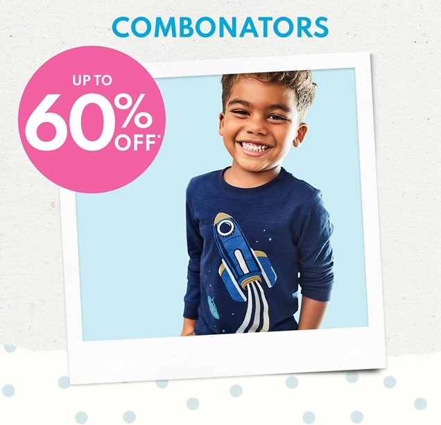 COMBONATORS | UP TO 60% OFF* 
