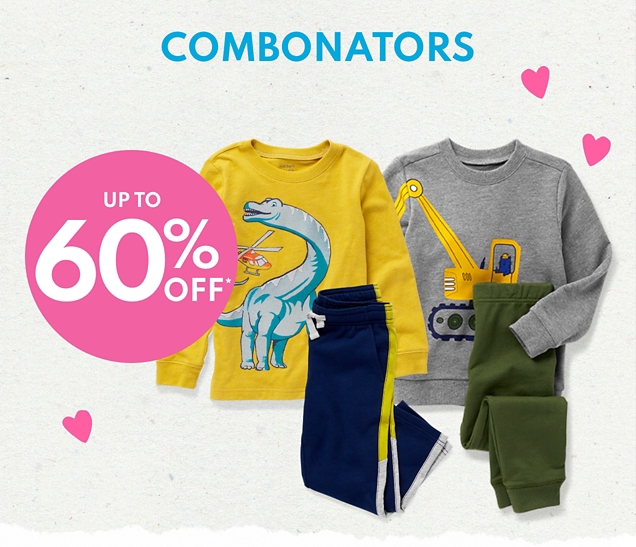 COMBONATORS | UP TO 60% OFF* 