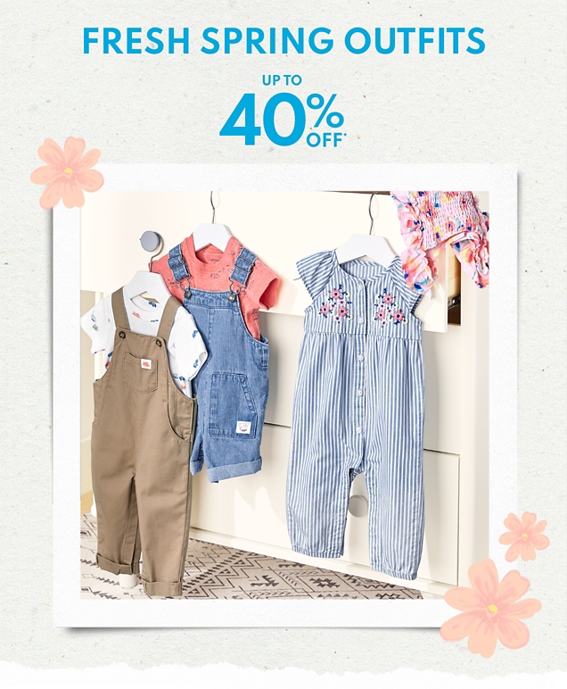 FRESH SPRING OUTFITS | UP TO 40% OFF* 