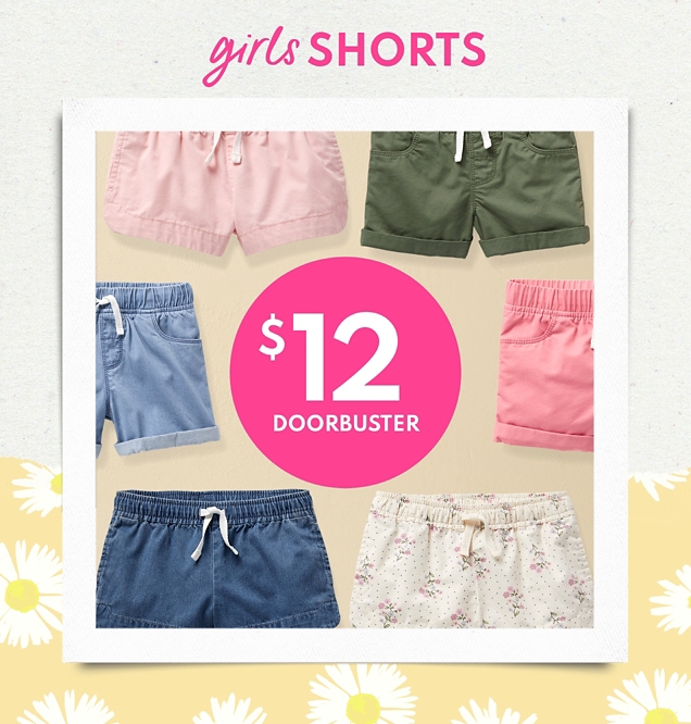 girls SHORTS | $12 DOORBUSTER 