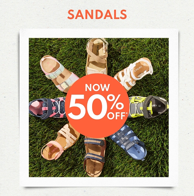 SANDALS | NOW 50% OFF* 