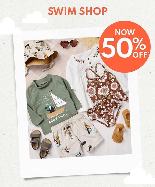 SWIM SHOP | NOW 50% OFF* 