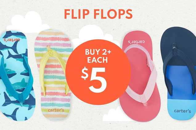 FLIP FLOPS | BUY 2+ EACH $5
