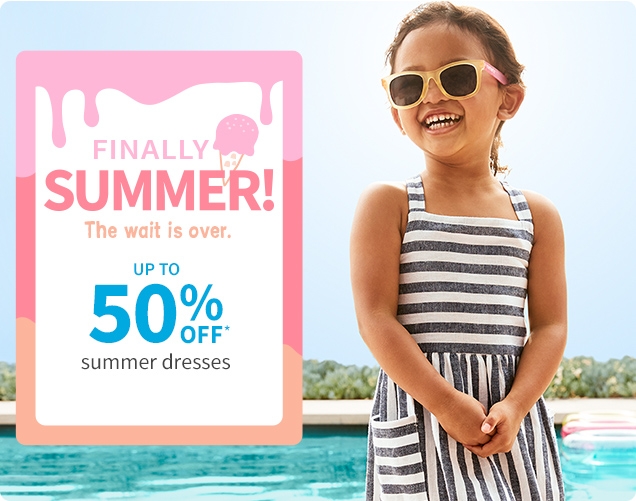 FINALLY SUMMER! | The wait is over. | UP TO 50% OFF* | summer dresses