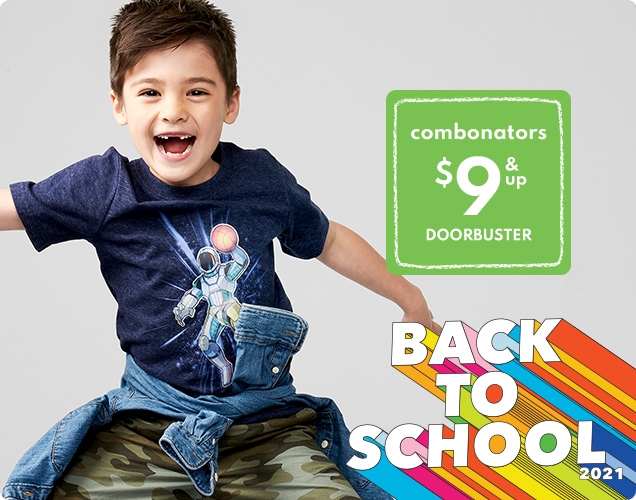 combonators | $9 & up DOORBUSTER | BACK TO SCHOOL 2021