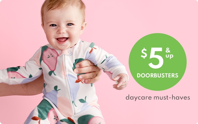 $5 & up DOORBUSTERS | daycare must-haves