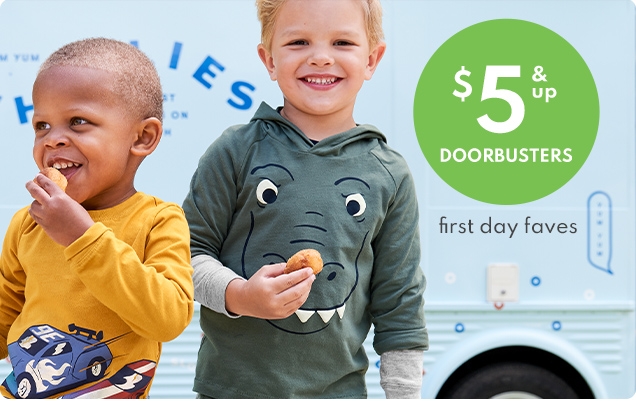 $5 & up DOORBUSTERS | first day faves
