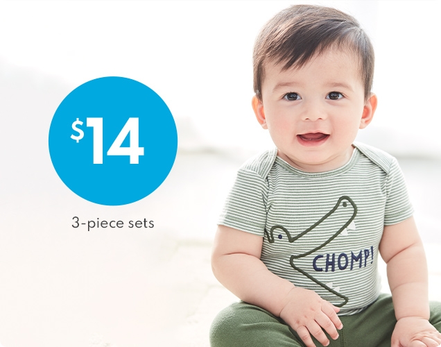 $14 3-piece sets