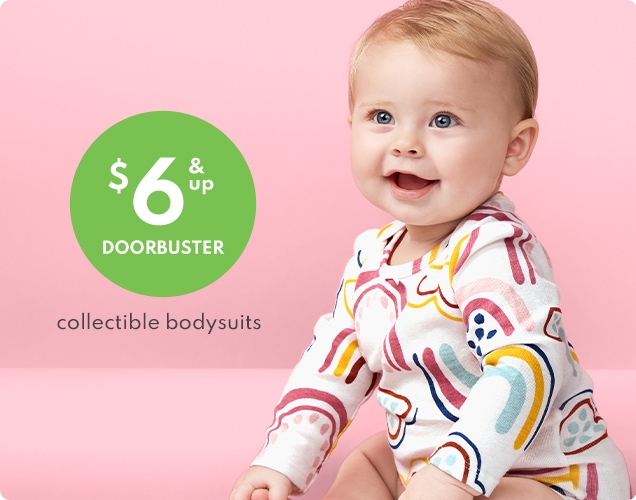 $6 & up DOORBUSTER | collectible bodysuits