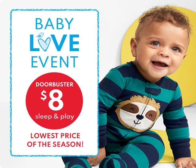 LOWEST PRICE OF THE SEASON! | DOORBUSTER | $8 sleep & play