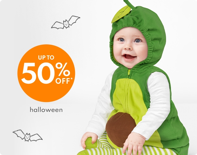 UP TO 50% OFF* | halloween