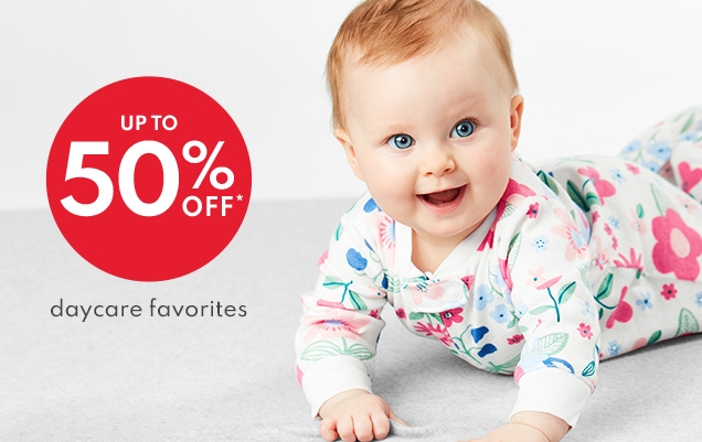 UP TO 50% OFF* | daycare favorites