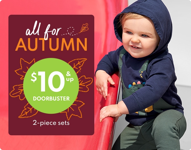 all for AUTUMN | $10 & UP DOORBUSTER | 2-piece sets