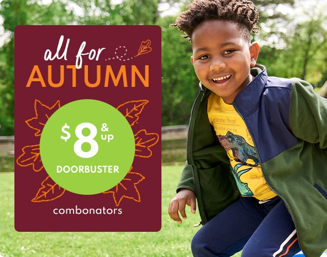 all for AUTUMN | $8 & UP DOORBUSTER | combonators