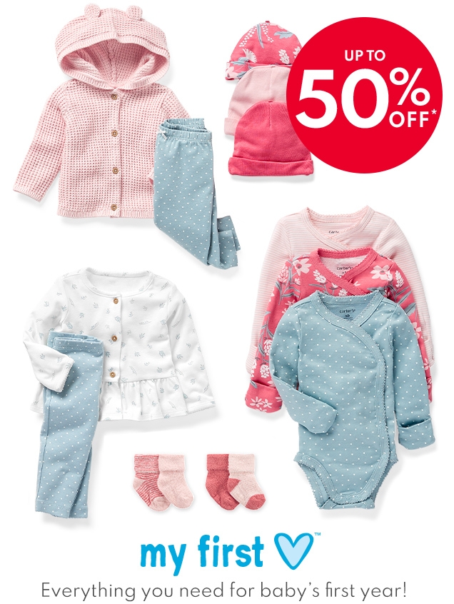 UP TO 50% OFF* | my first love | Everything you need for baby's first year! 
