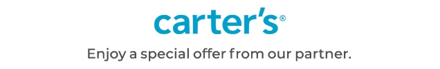 carter’s® | Enjoy a special offer from our partner.