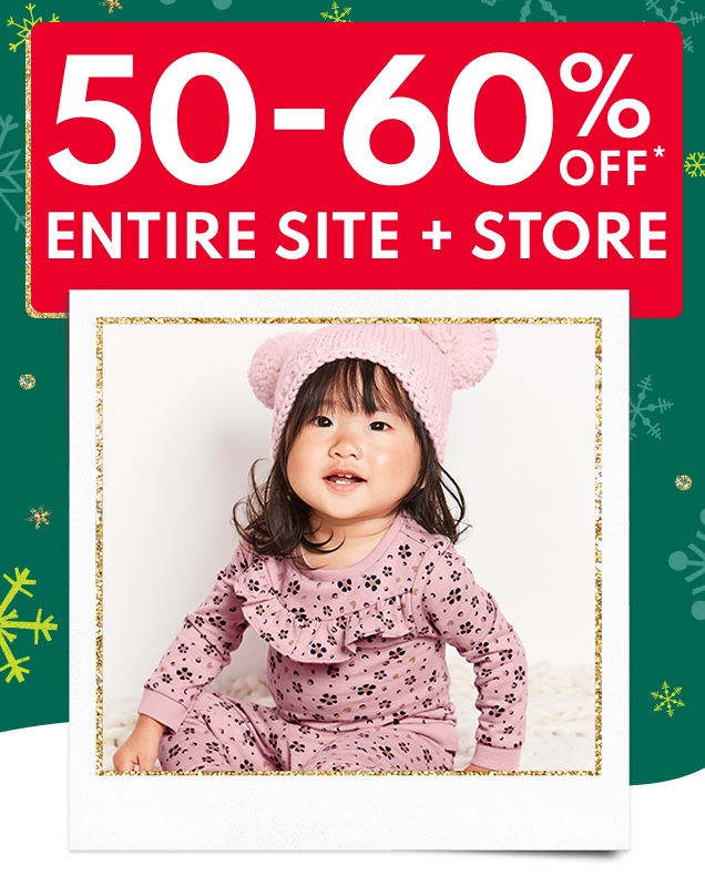 50-60% OFF* | ENTIRE SITE + STORE