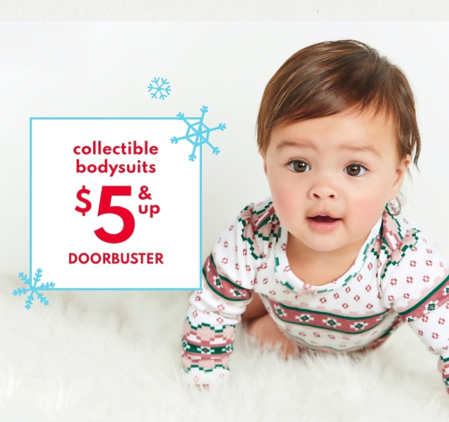 collectible bodysuits | $5 & up DOORBUSTER 
