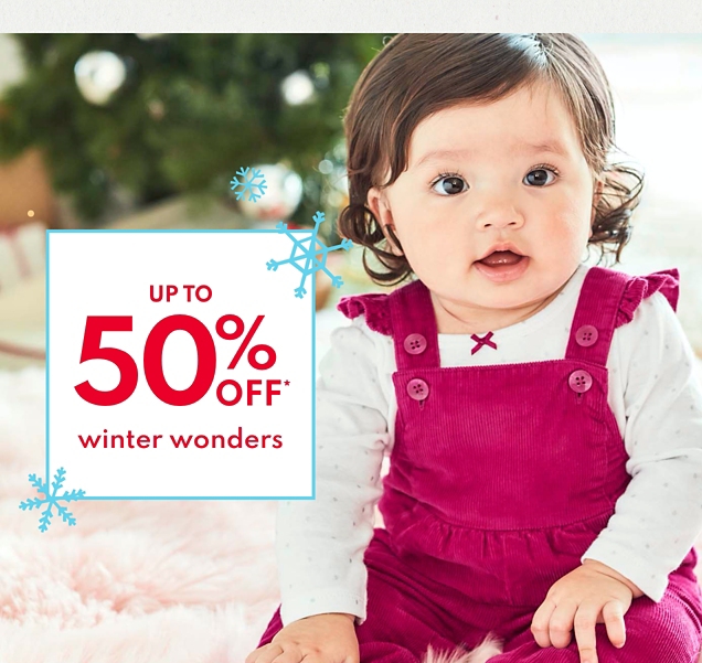 UP TO 50% OFF* | winter wonders 