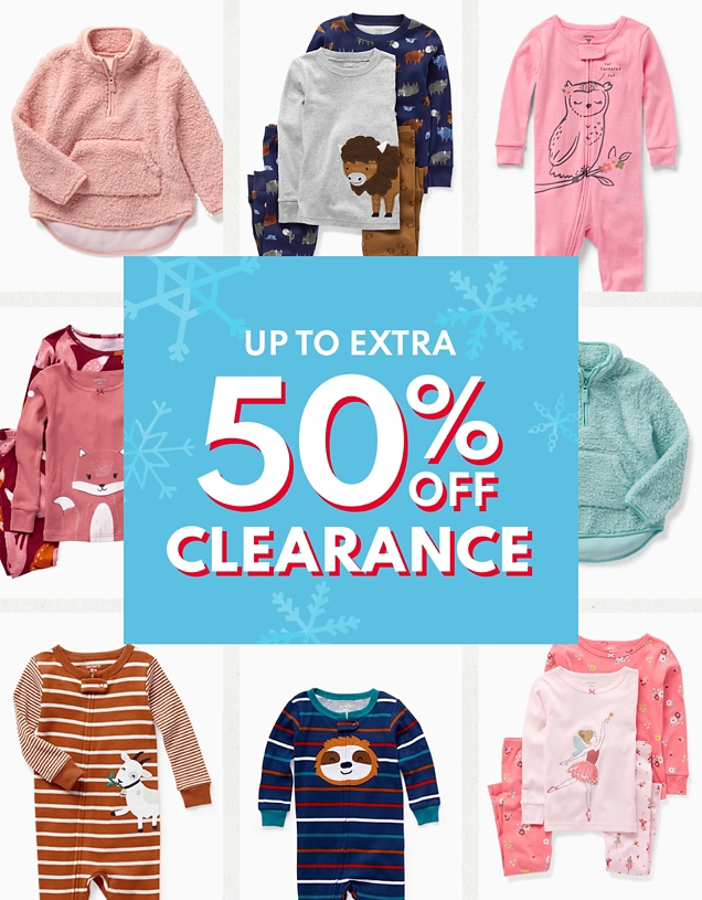 UP TO EXTRA 50% OFF CLEARANCE 