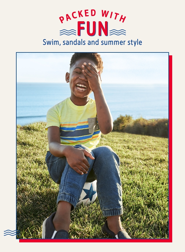 PACKED WITH FUN | Swim, sandals and summer style