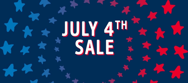 JULY 4TH SALE