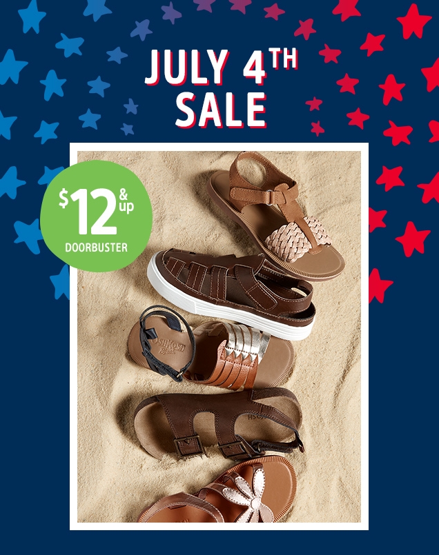 JULY 4TH SALE | $12 & up DOORBUSTER