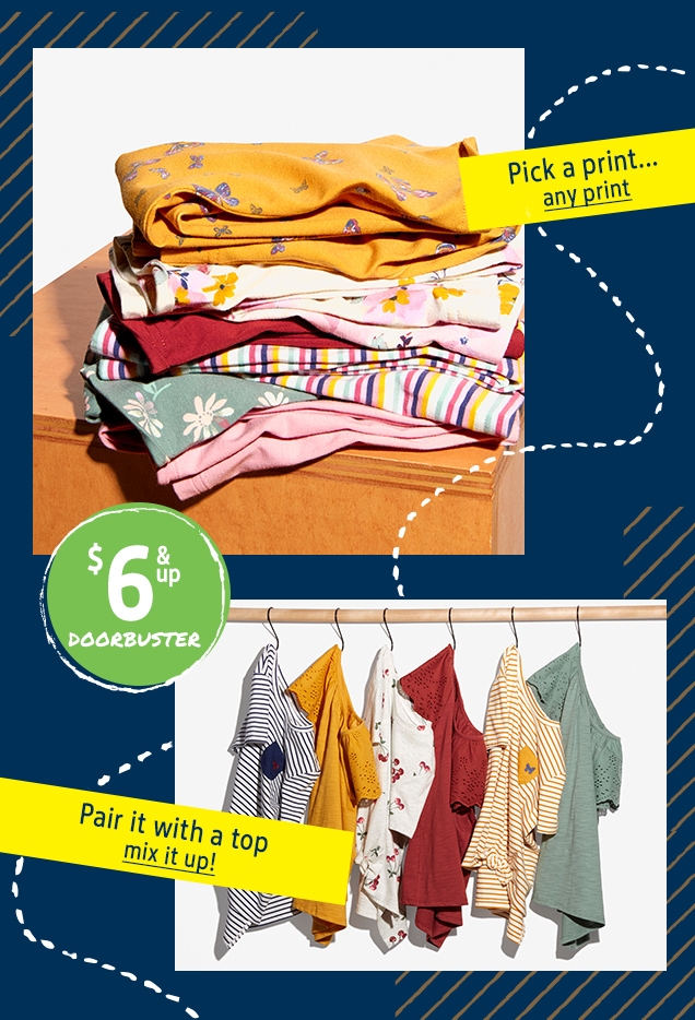 Pick a print...any print | $6 and up DOORBUSTER | Pair it with a top | mix it up!