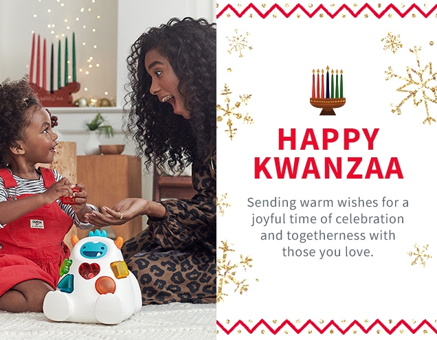 HAPPY KWANZAA | Sending warm wishes for a joyful time of celebration and togetherness with those you love.