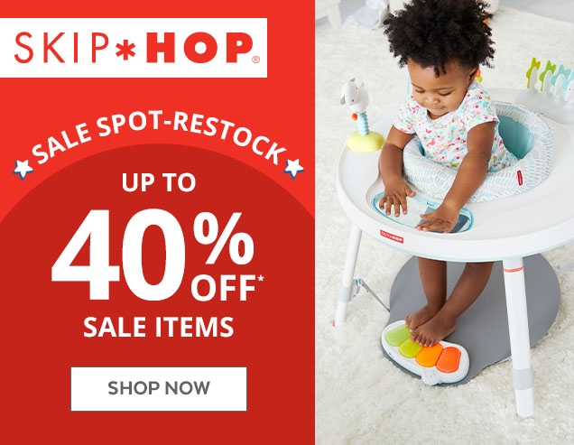 SKIP*HOP | SALE SPOT‐RESTOCK | UP TO 40% OFF* SALE ITEMS | SHOP NOW