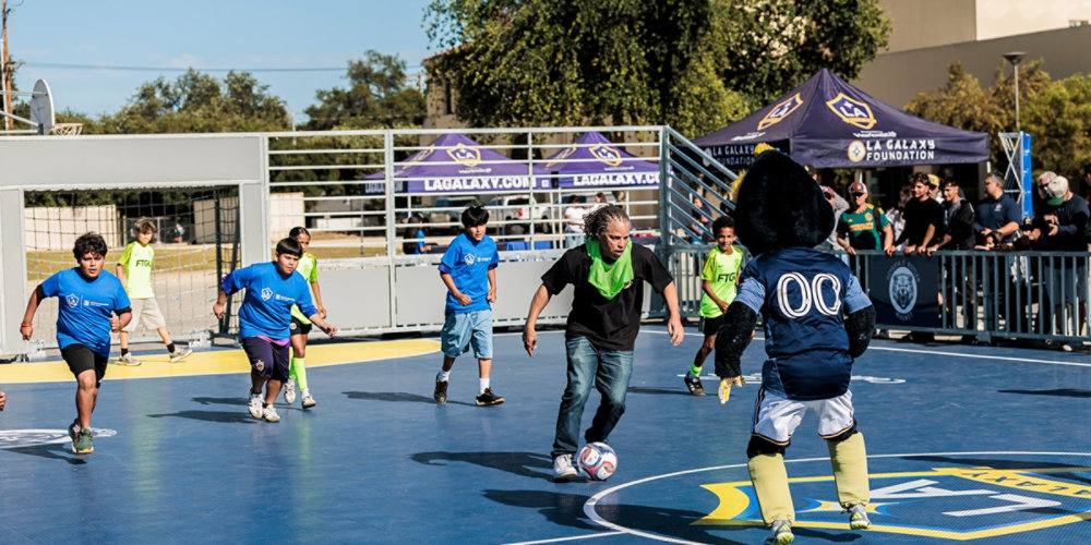LA Galaxy Mini Pitch