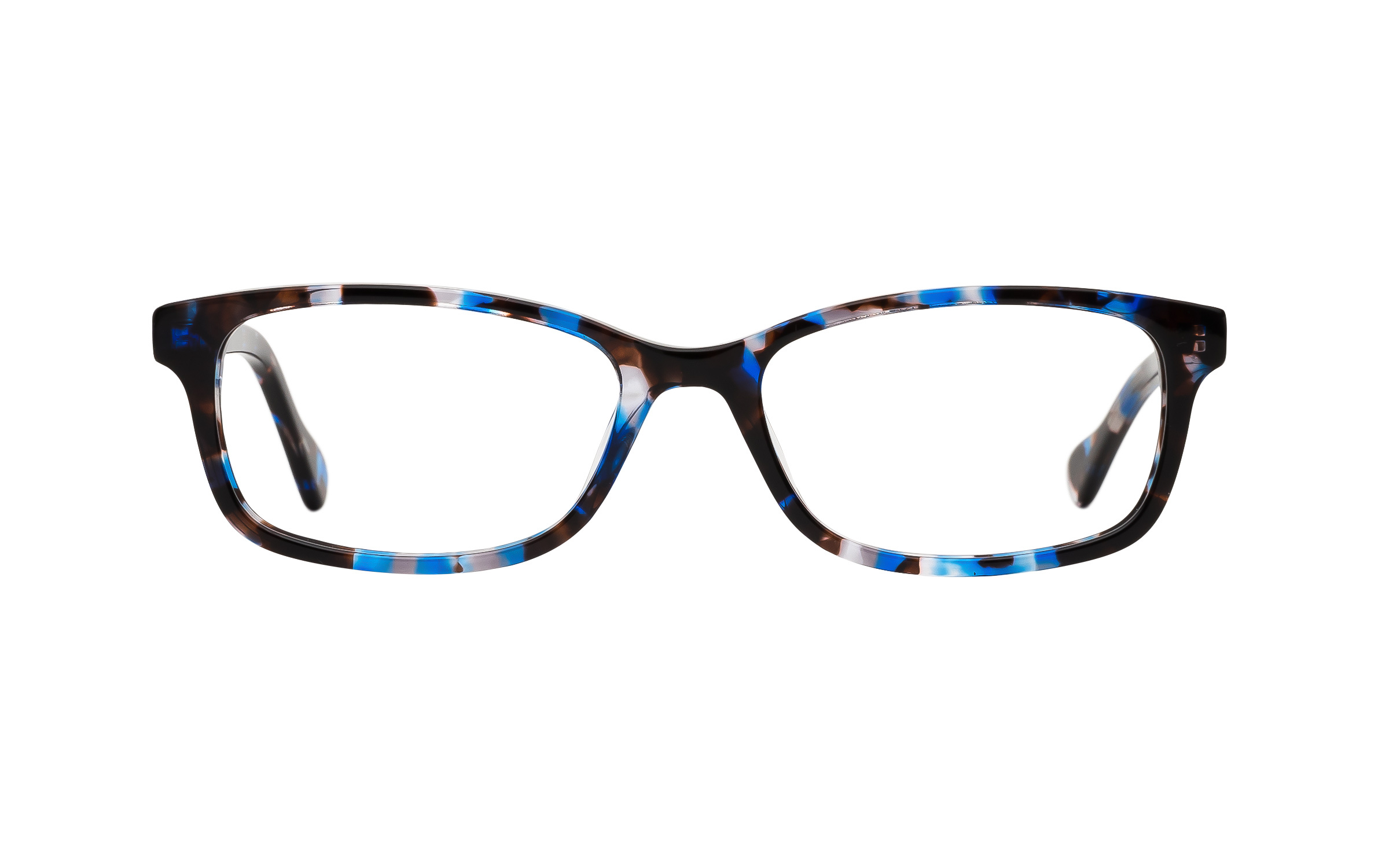 7 for All Mankind Glasses Rectangular Blue/Tortoise Acetate Online Clearly