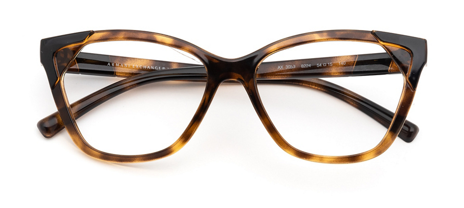 Armani Exchange AX3059-54 Glasses | Clearly NZ