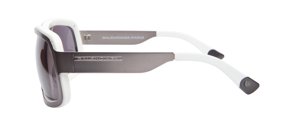 product image of Balenciaga BAL0014S-64 Dark Ruthenium White