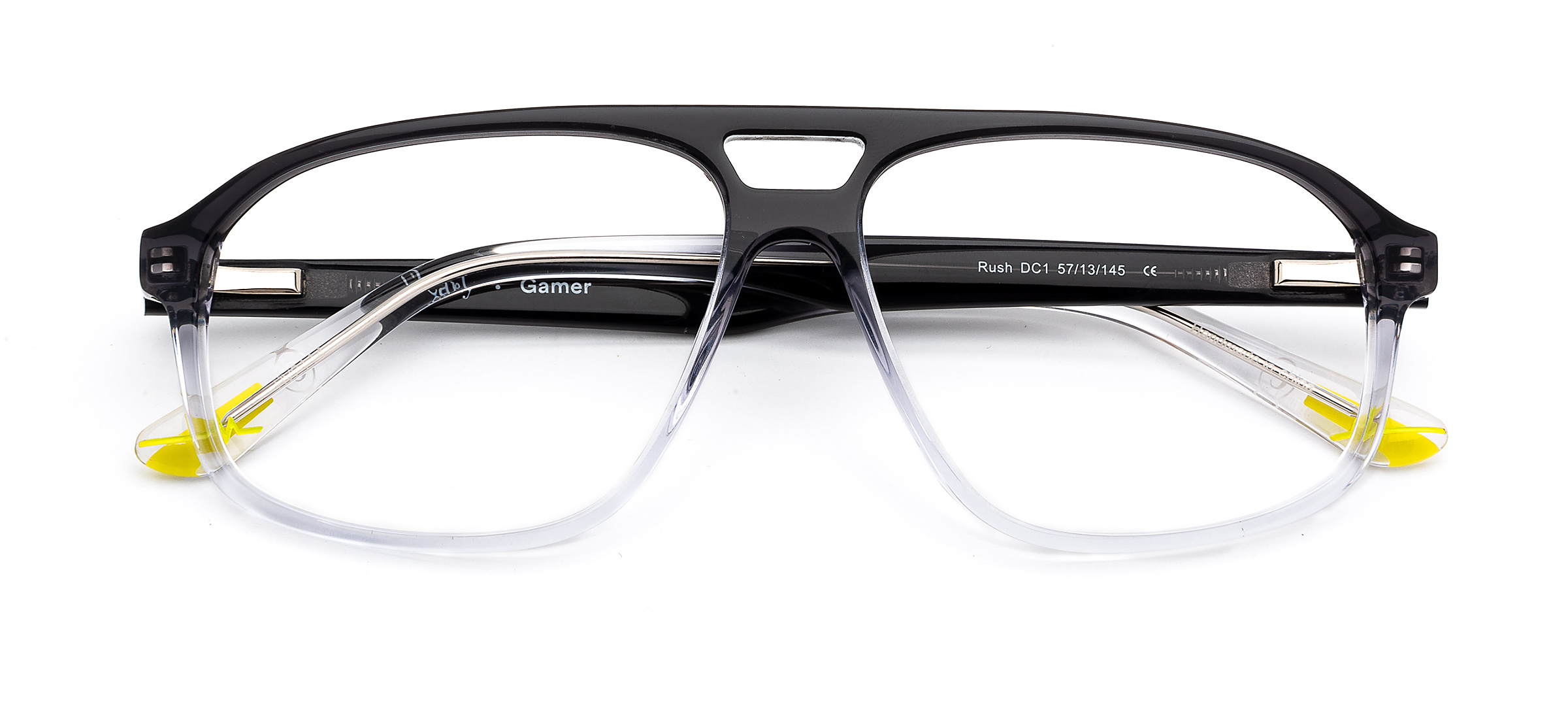 product image of Clearly Gamer Rush-57 Gradient Black Crystal