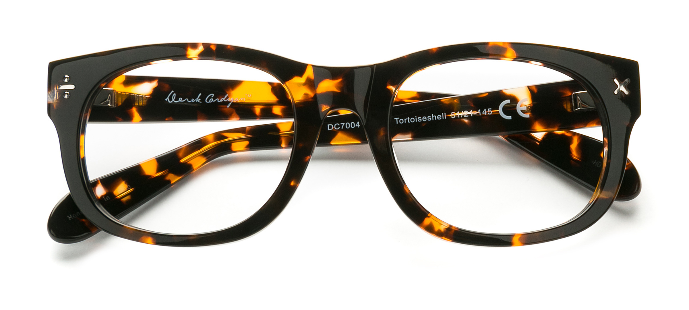 product image of Derek Cardigan 7004 Brown Tortoiseshell