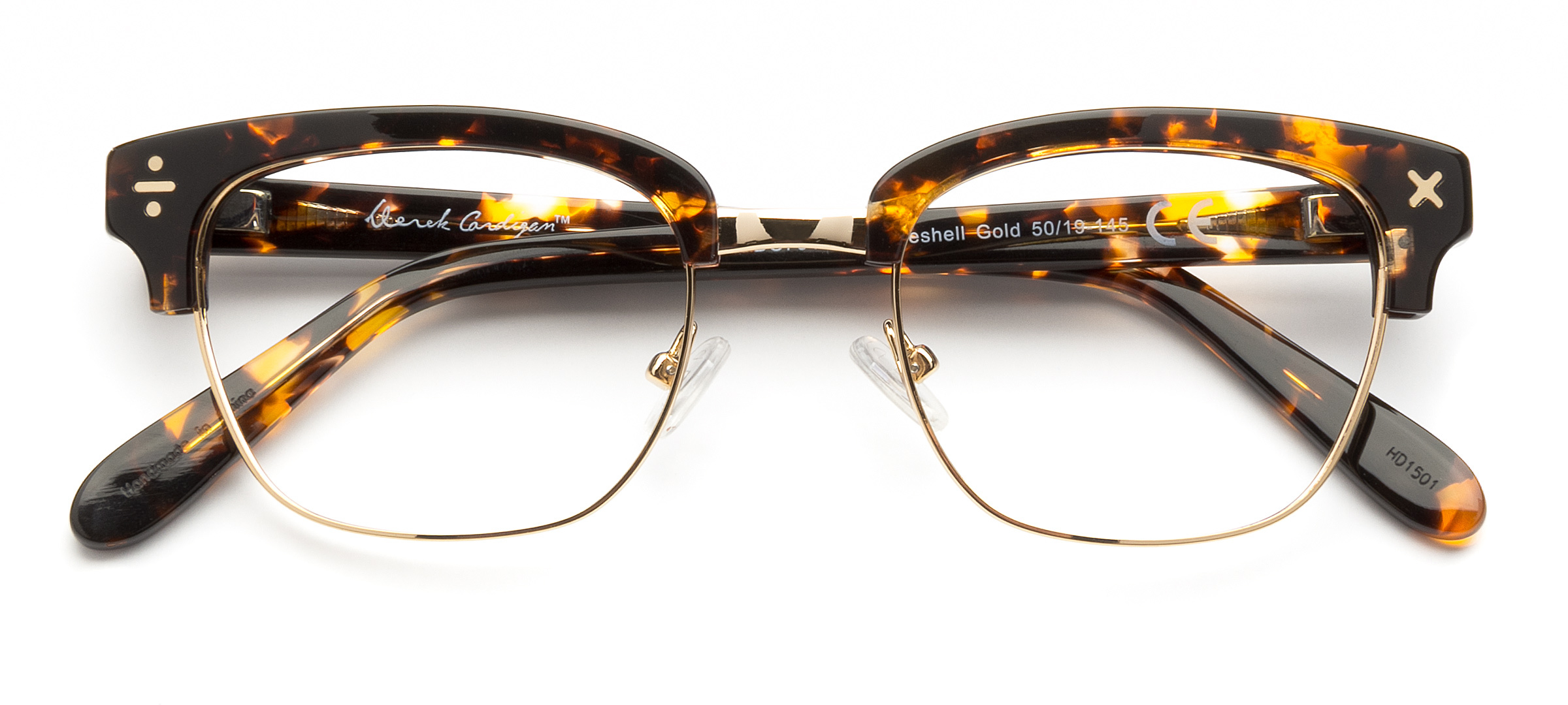 product image of Derek Cardigan 7010-50 Tortoiseshell Gold