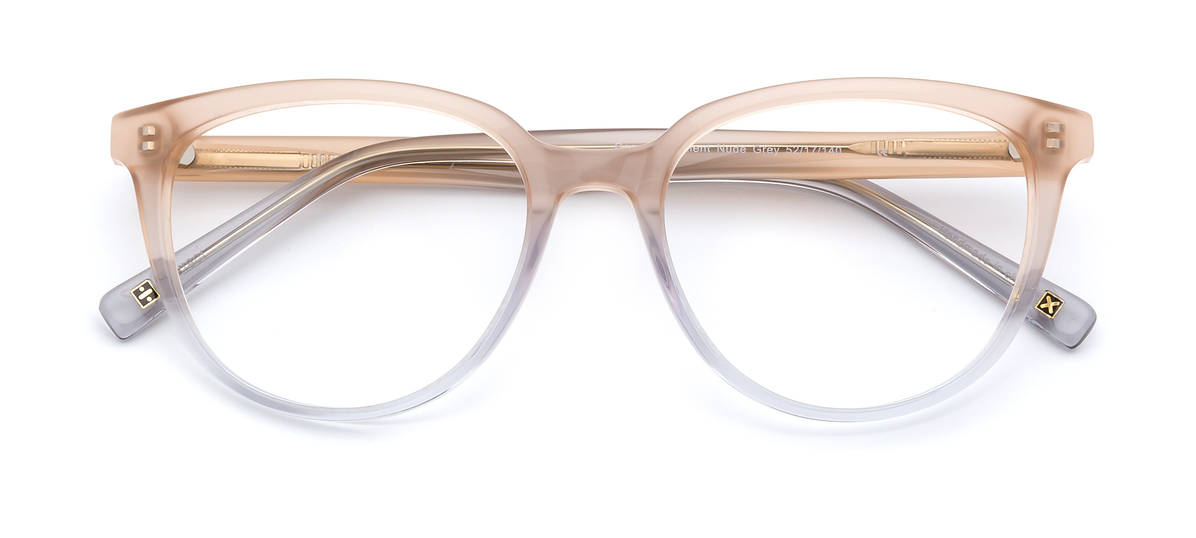 product image of Derek Cardigan Becrux-52 Shiny Gradient Nude Grey
