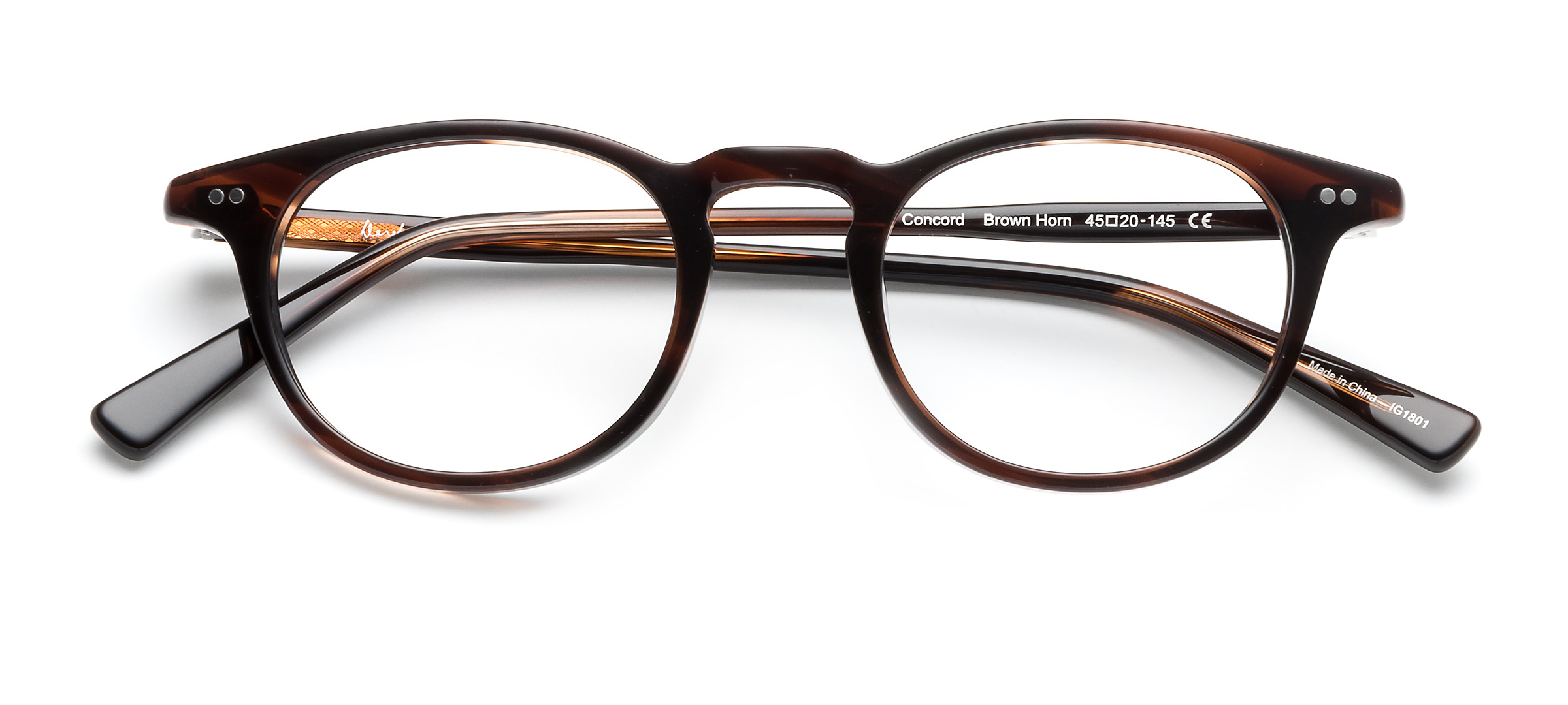 product image of Derek Cardigan Concord-45 Brown Horn