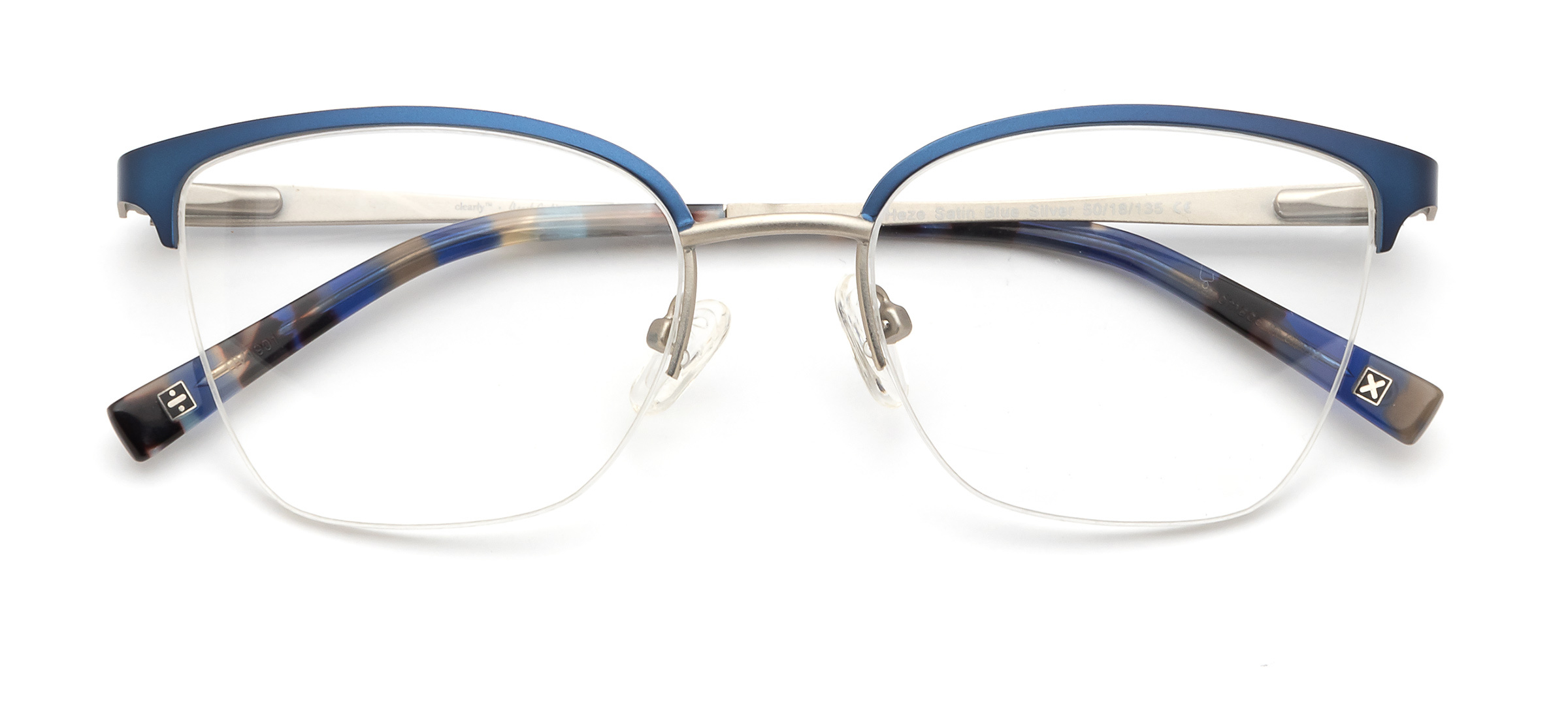 product image of Derek Cardigan Heze-50 Satin Blue Silver