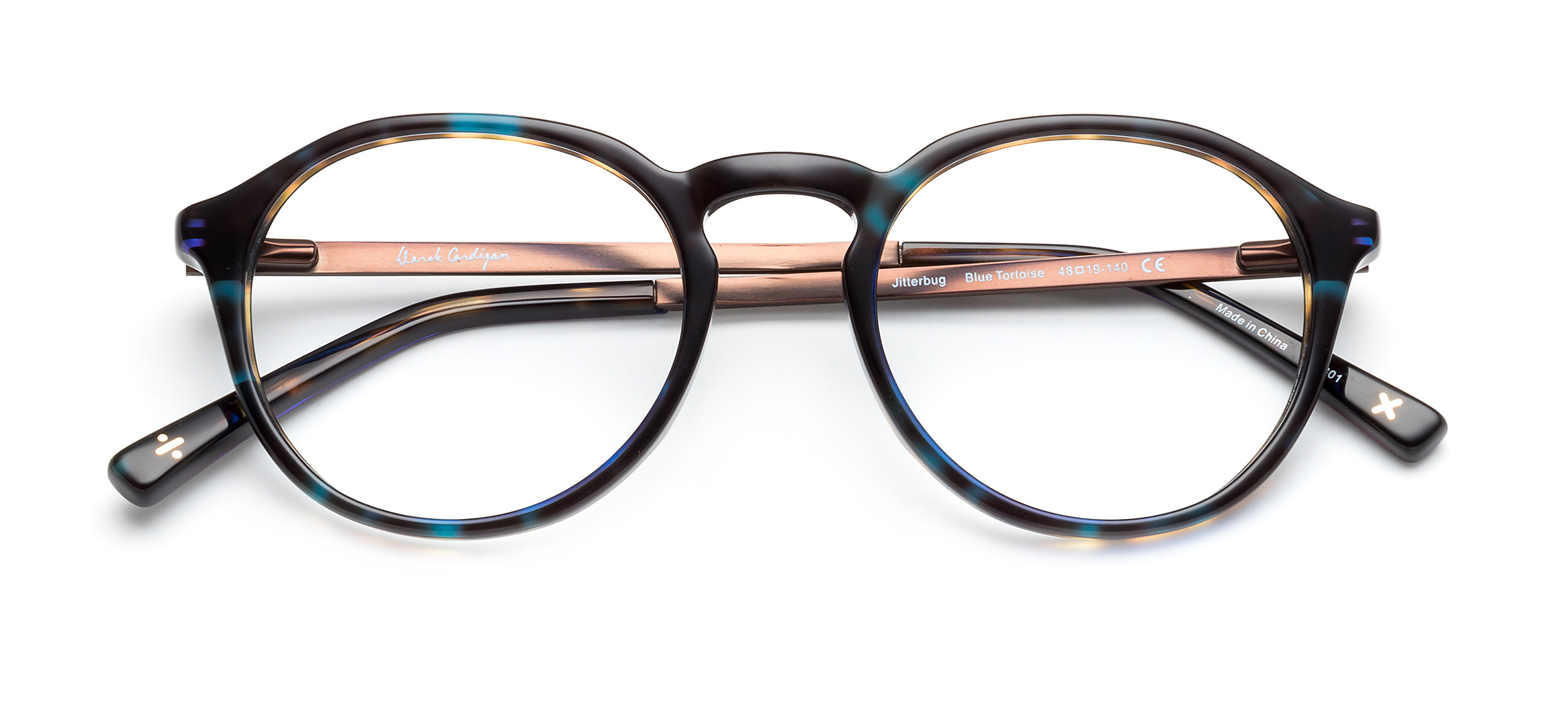 product image of Derek Cardigan Jitterbug-48 Blue Tortoise
