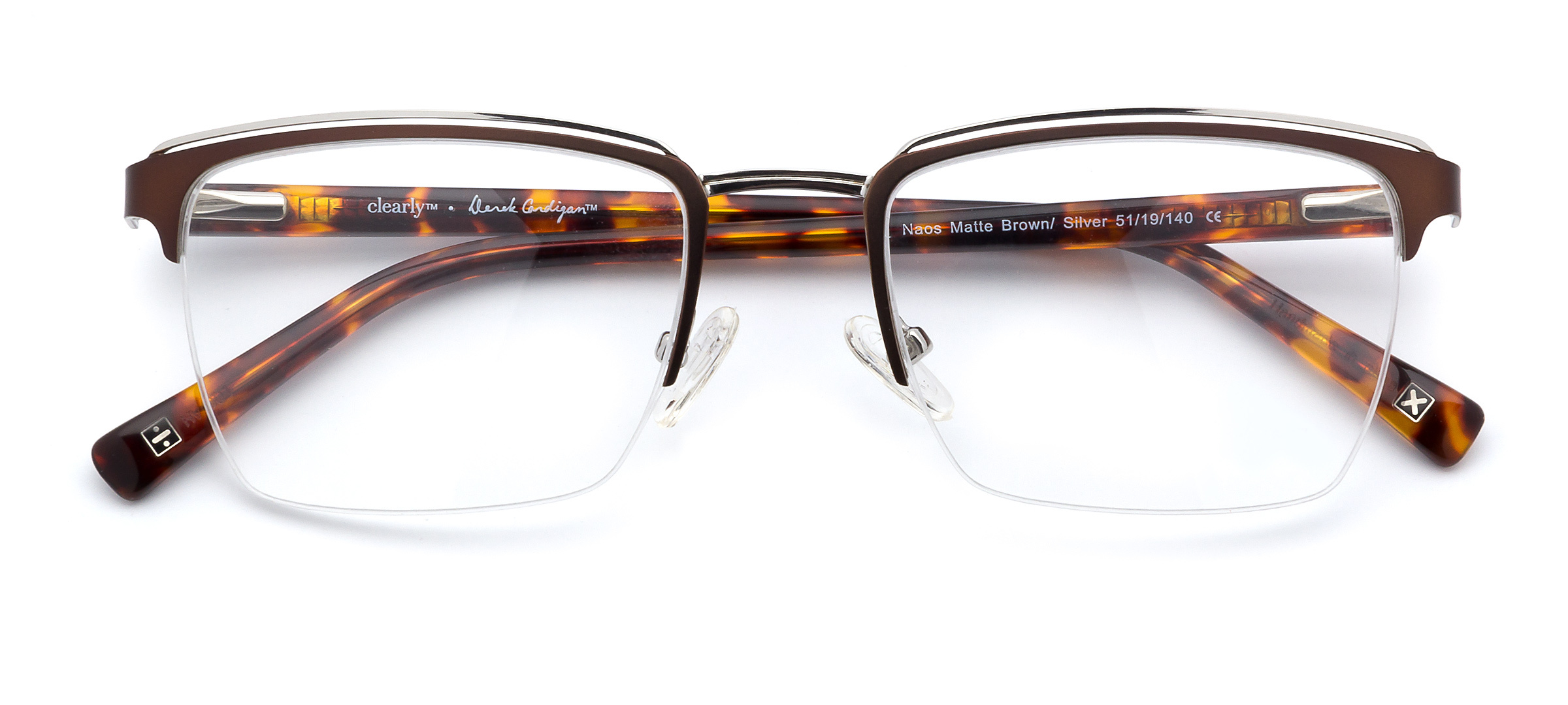 product image of Derek Cardigan Naos-51 Matte Brown Silver