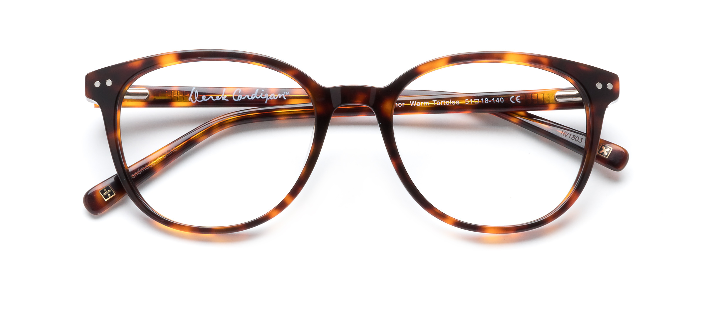 product image of Derek Cardigan Tenor-51 Warm Tortoise